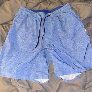 Men’s Lululemon pacebreaker shorts. 7”